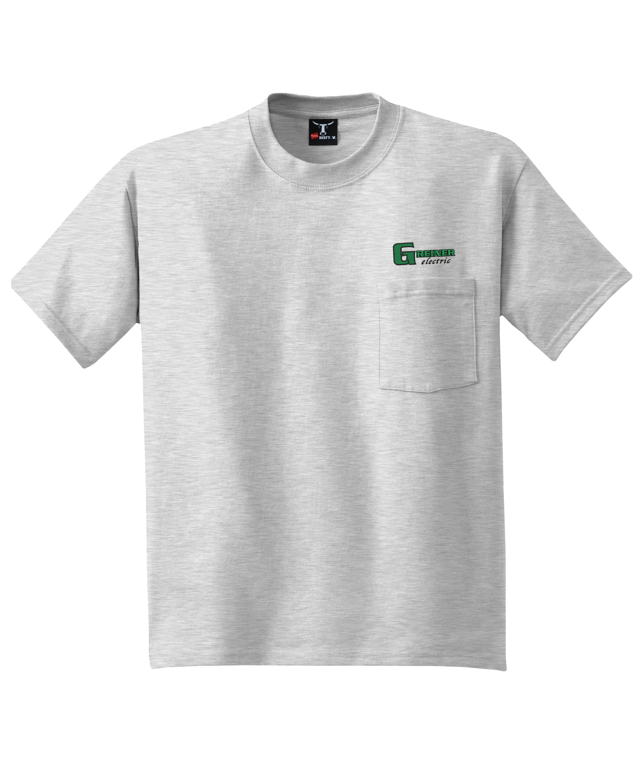 Hanes® Beefy-T® - 100% Cotton T-Shirt with Pocket - LIGHT COLORS