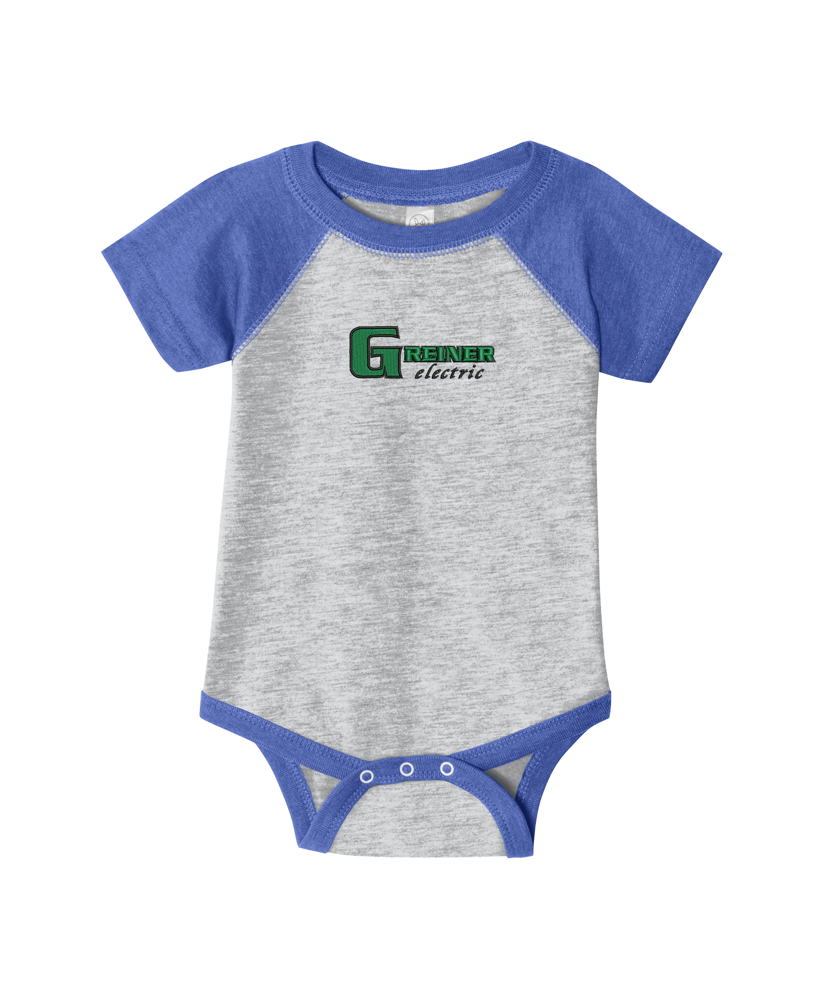 Rabbit Skins™ Infant Baseball Fine Jersey Bodysuit