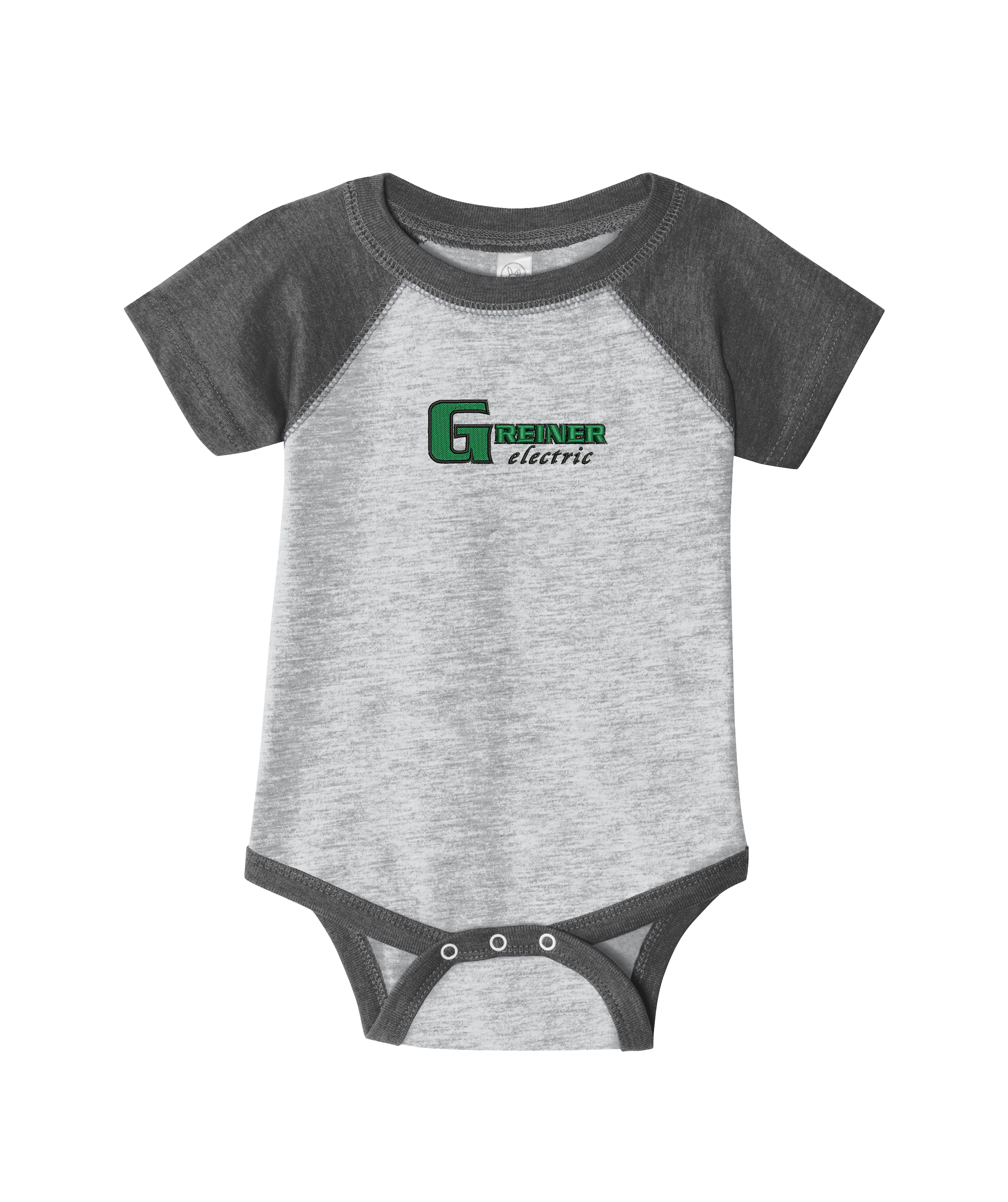 Rabbit Skins™ Infant Baseball Fine Jersey Bodysuit