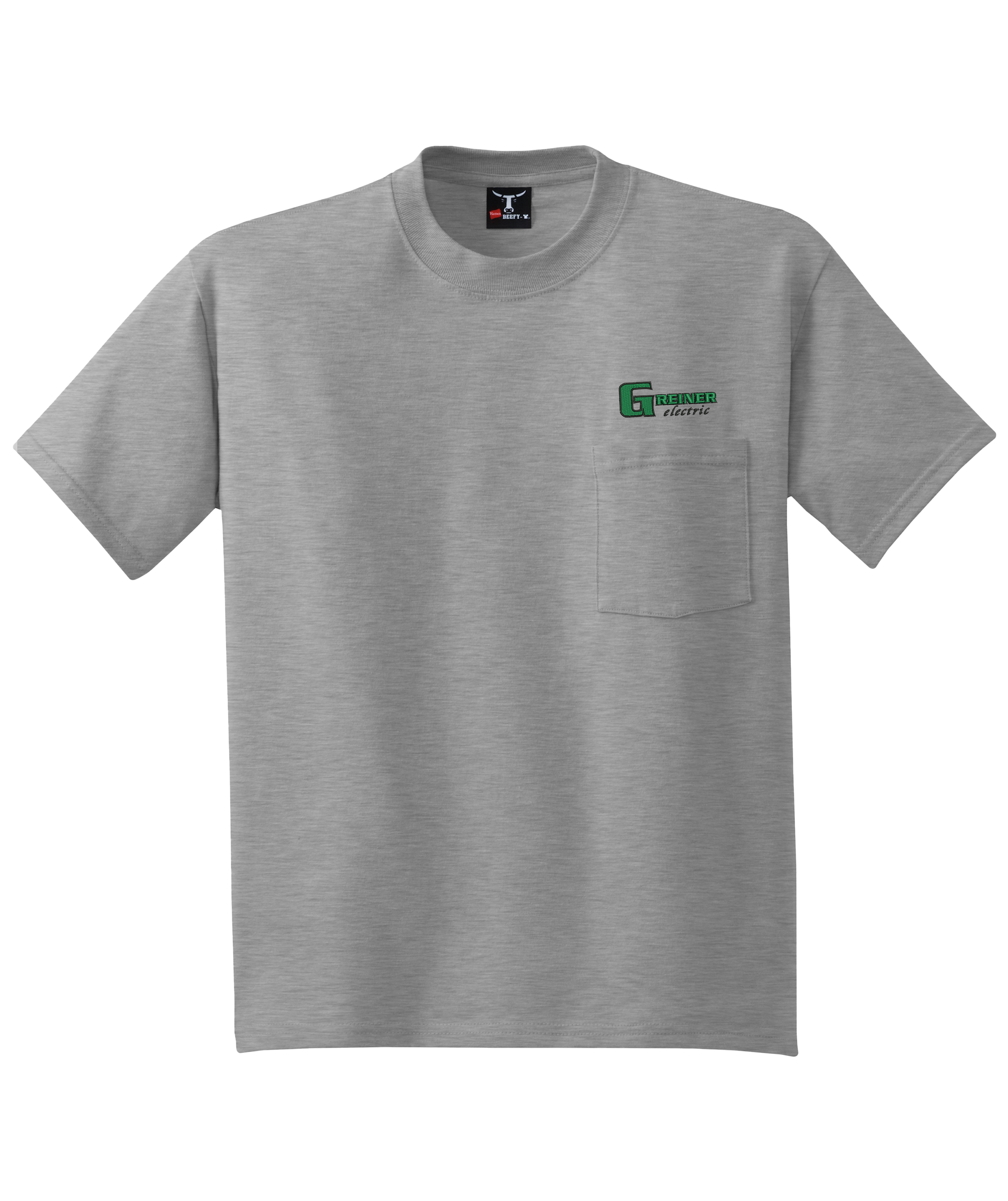 Hanes® Beefy-T® - 100% Cotton T-Shirt with Pocket - LIGHT COLORS