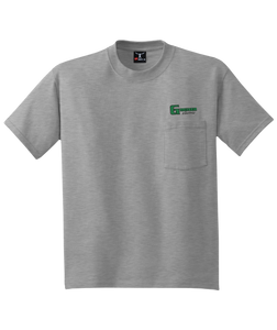 Hanes® Beefy-T® - 100% Cotton T-Shirt with Pocket - LIGHT COLORS