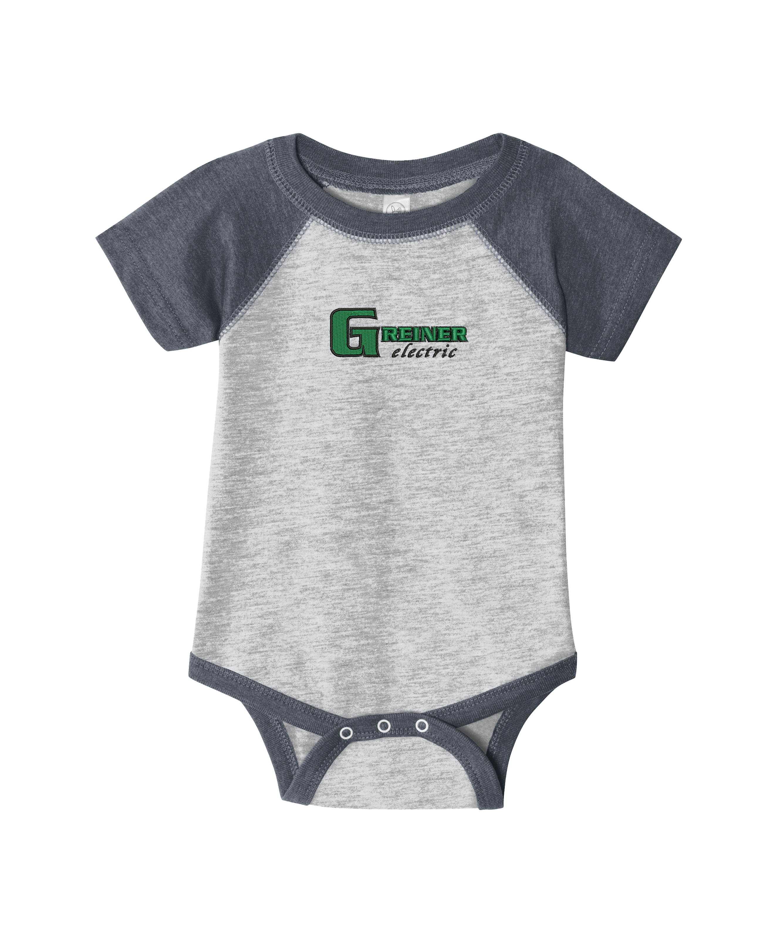 Rabbit Skins™ Infant Baseball Fine Jersey Bodysuit