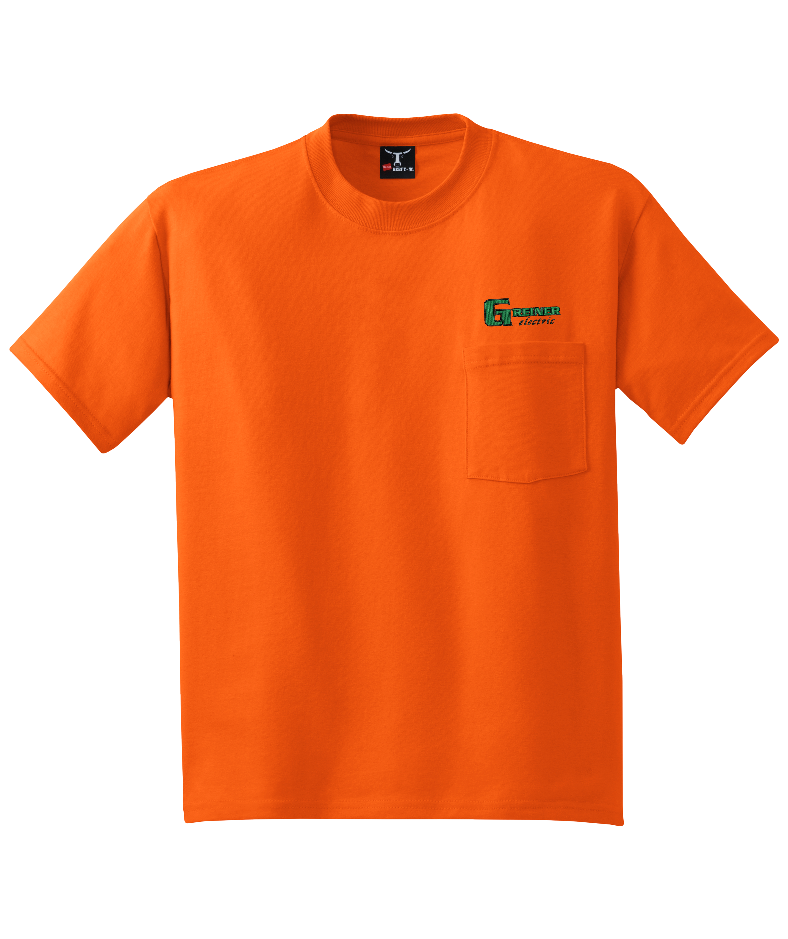 Hanes® Beefy-T® - 100% Cotton T-Shirt with Pocket - LIGHT COLORS