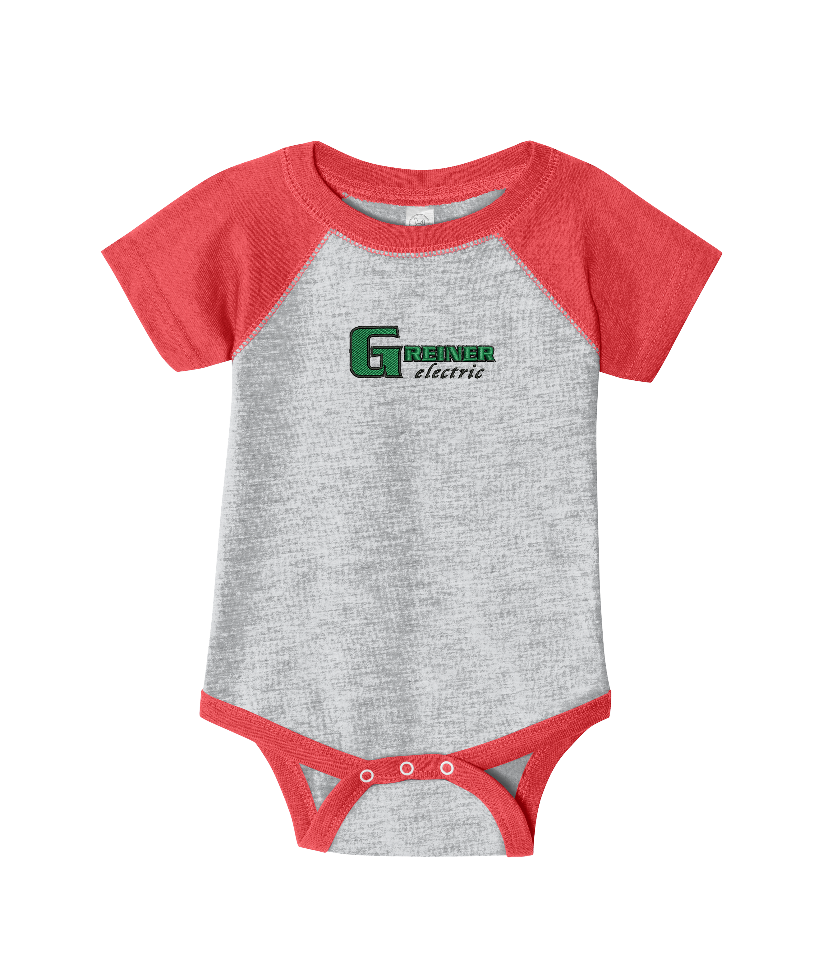 Rabbit Skins™ Infant Baseball Fine Jersey Bodysuit