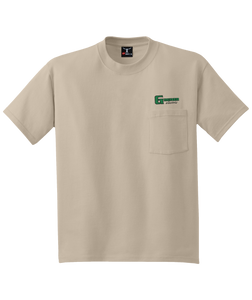 Hanes® Beefy-T® - 100% Cotton T-Shirt with Pocket - LIGHT COLORS